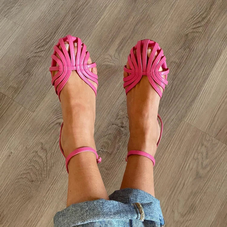 Vittoria | Jewelled Golden Sandals
