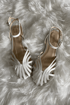 Vittoria | Jewelled Golden Sandals