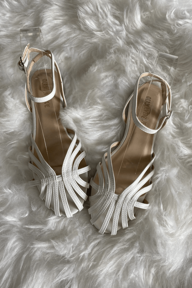 Vittoria | Jewelled Golden Sandals