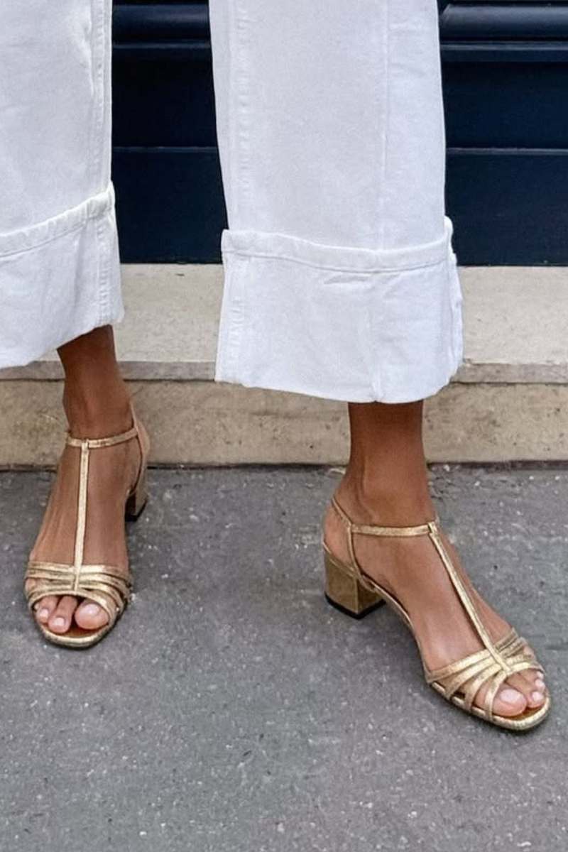Allegra | Golden Everyday Sandals