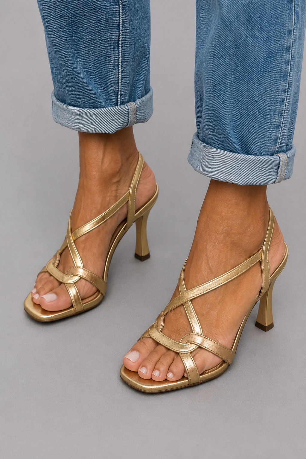 Elisabetta | Golden Summer Sandals