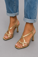 Elisabetta | Golden Summer Sandals