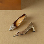 ELIZABETH | Glitter Pumps