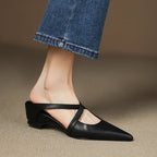 ERICA | Genuine Leather Mules