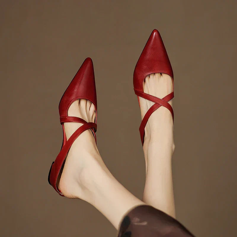 ERICA | Genuine Leather Mules